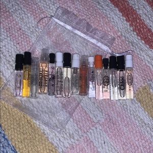 Set of sample perfumes